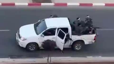 A Truck Full of Islamic Militants Engage Police in Southern Israel