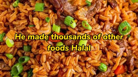 ALWAYS EAT HALIL FOODS #HALAL