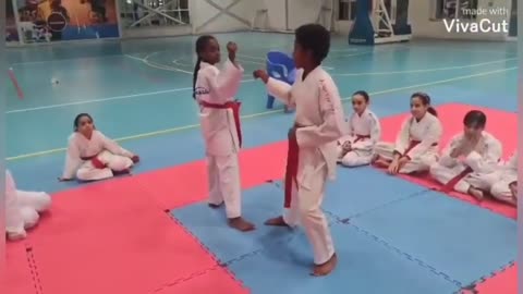 Karate Training (speed , power ,skills) | kumite techniques | couch gaber yahia 🇺🇦 🇪🇬
