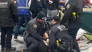 Illegal Aliens Attack NYPD Cops at NYC Randalls Island Migrant Shelter