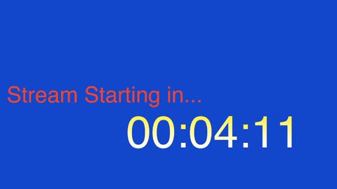 Countdown Clock and Rumble Browser Window.