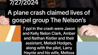 Gospel group dies in plane crash.. | Heartbreaking