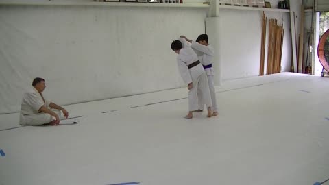 3rd Test techniques #8 & #9 Kosa Dori Iikyo Omote & Ura