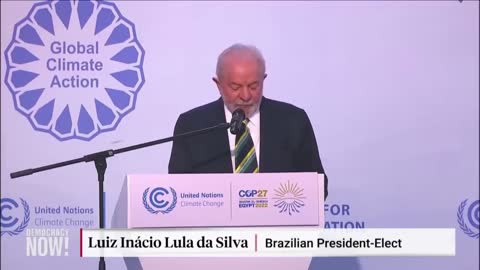 Amazon Leader Welcomes Climate Vow from Brazil's Lula to End Deforestation with Indigenous Help