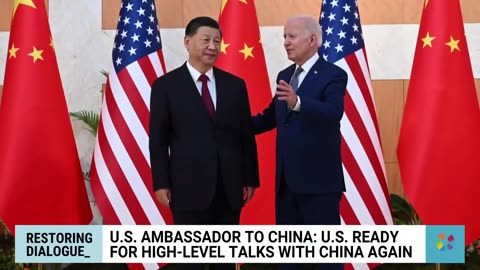 US is ready for high level talk with china american ambassador says