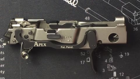 Sig Sauer P320 trigger, trigger bar and trigger bar spring removal