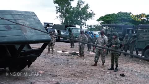 Philippine Army and U.S. Army Conduct Rolled-Over Vehicle Recovery Training