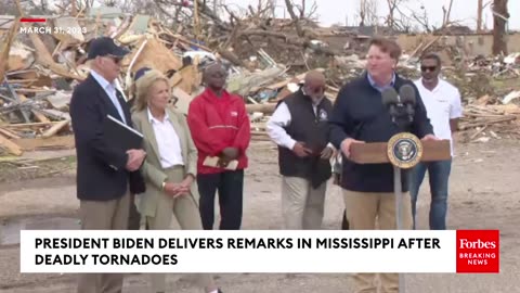 Mississippi Gov. Tate Reeves Praises Biden Admin For Immediate Assistance After Devastating Tornado