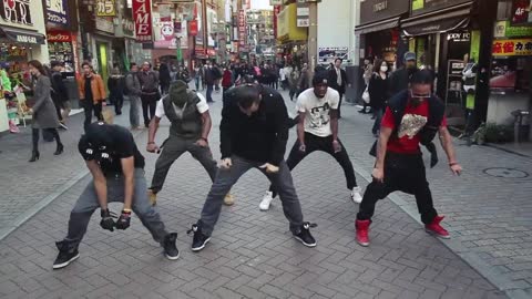 Macklemore (Can't Hold Us) - Exclusive Hip Hop Dance in Japan - Guillaume Lorentz