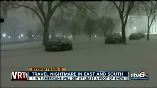 January 22, 2016 - Huge Snowstorm Pummels Eastern & Southern USA