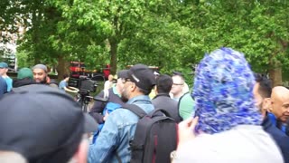 Speakers Corner -Hashim & Mansur Run From Nectarios (Ananda), They Can't Handle