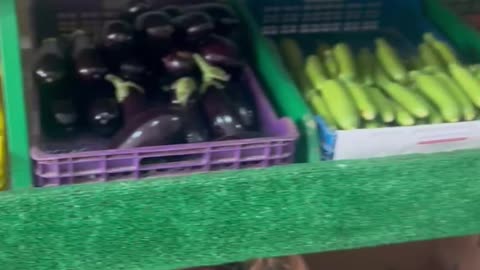 Famous market grocery in Tangier , Morocco