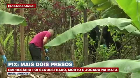 Empresário é sequestrado, morto e jogado na mata