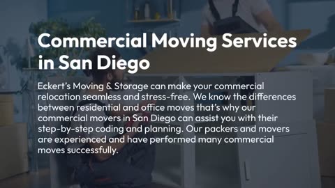 Commercial Movers Near Me San Diego