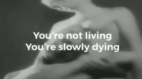 Wake Up - You're NOT living, You're slowly dying