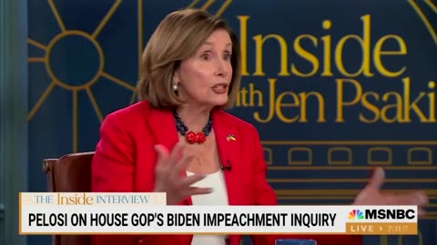 ABSURD: Crazy Nancy Condemns Impeachment Efforts