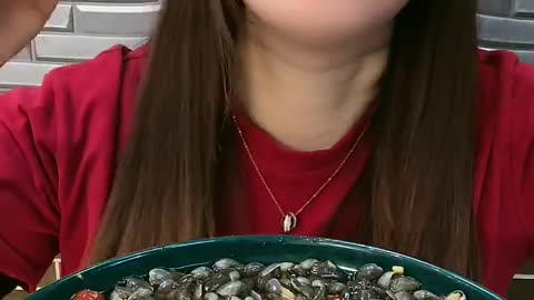 ASMR eating Spicy Seafood 🔥🔥🔥