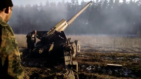 Monstrous Ukrainian Artillery Action During Heavy Live Fire Combat Training 2S7 Pion, Msta B, D 20