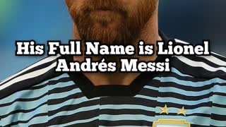 Lionel Messi Unknown Facts