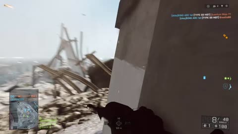 2 Executions into a diffuse BF4
