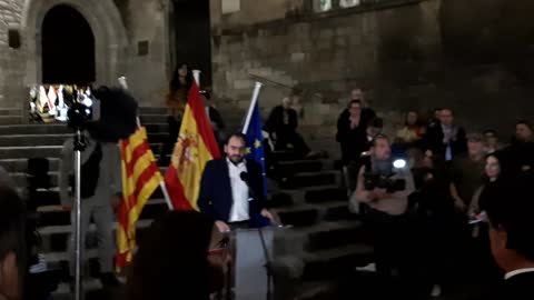 Los catalanes reivindican la Monarquía española en Barcelona