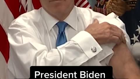 President Biden receives updated Covid booster shot。
