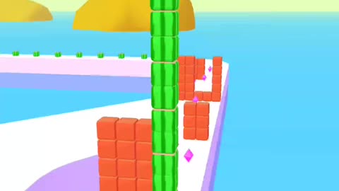 Cube surfer gameplay level 68