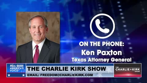Texas Attorney General Ken Paxton to Charlie Kirk: "If you dare to speak out against the FBI or the DOJ, they do come after you."