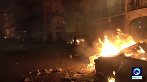 Clashes Between Protesters And Police Intensify In Paris As Government Forces Through Pension Reform