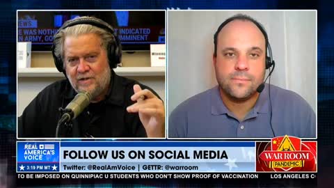 Bannon's War Room Pandemic Episode 1,185 – The Golden Hour – 08-18-21, 5PM