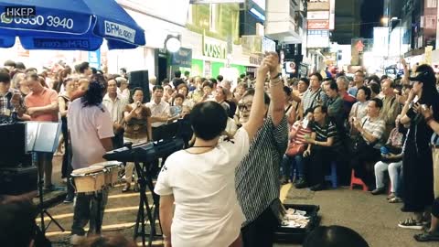 Hong Kong's all singing, all dancing Mong Kok pedestrian zone finally shuts down