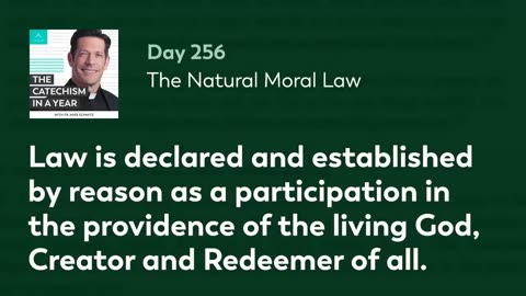 Day 256: The Natural Moral Law — The Catechism in a Year (with Fr. Mike Schmitz)