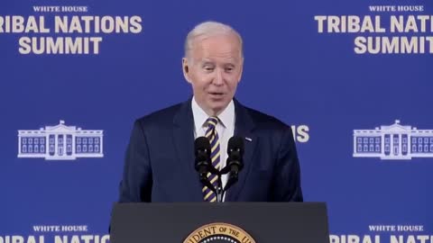 Narcissist Biden Complains His Wife Talks More About The Navajo Nation Than She Talks About Him