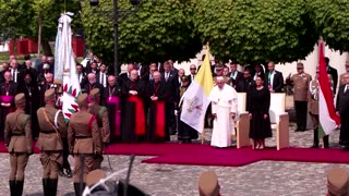 Pope arrives in Hungary for first trip since illness