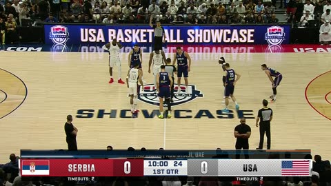 USA vs SERBIA / FULL GAME HIGHLIGHTS / July 17, 2024 /BASKETBALL