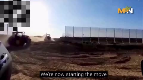 Israeli settlers have begun the plowing of fields in Gaza