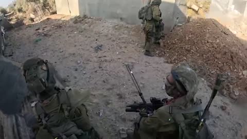 Intense footage from Harel Brigade operations in the Elkarman area in the Gaza Strip,