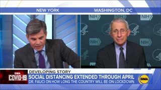 Dr. Fauci explains new coronavirus timeline through April l ABC News