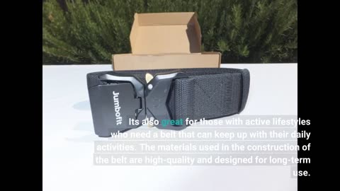 Buyer Reviews: Jumbofit Tactical Belt for Men and Women, Military Work Belt Nylon with Quick-Re...