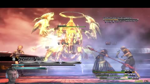 Fang vs Ushumgal Subjugator - Final Fantasy XIII