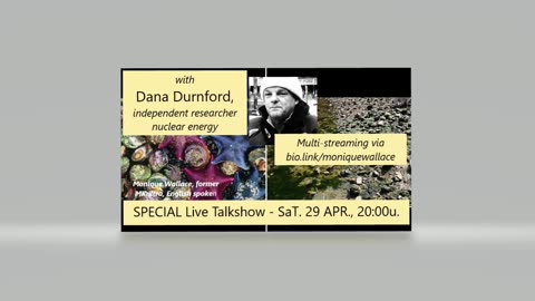 SPECIAL LIVE-talk with Anti Nuclear Firebrand & Activist Dana Dunford