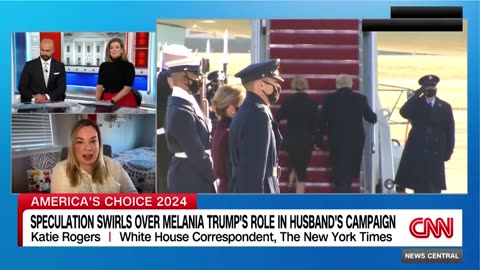 Melania Trump is asked if she'll return to the campaign trail. Hear her reply