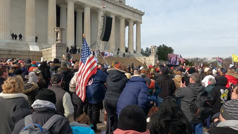 1/23/2022 DC Protest 9 Defeat Mandates and Tyranny march rally