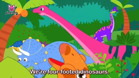 (BEST)DINOSAURS SONGS AND MORE ! COMPILATION! TREX,BRACHIOSAURUS!PINKFONG! RHYMES FOR KIDS !