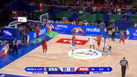 USA 🇺🇸 vs Montenegro 🇲🇪 | Full Game Highlights | FIBA Basketball World Cup 2023