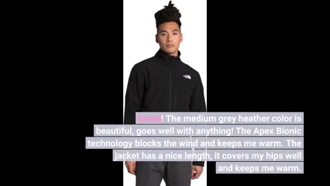 Real Comments: THE NORTH FACE Women's Apex Bionic Jacket - TNF Medium Grey Heather - (Past Seas...
