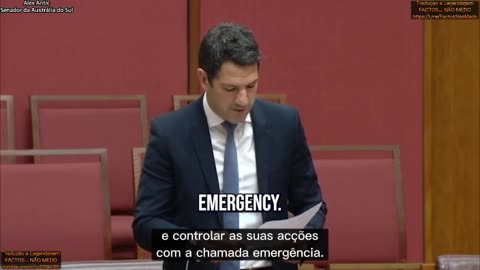 🎥🔥ALEX ANTIC, SENADOR AUSTRALIANO, DÁ CABO DA FRAUDE CLIMÁTICA EM MENOS DE 2 MINUTOS🔥🎥