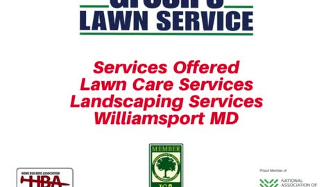 Landscaping Contractor Williamsport MD Services Offered