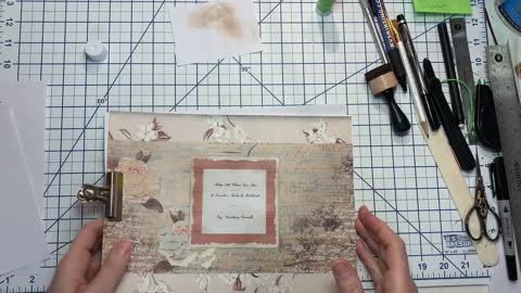 Episode 200! ⭐️🥳- Junk Journal with Daffodils Galleria - Japanese Stab Binding