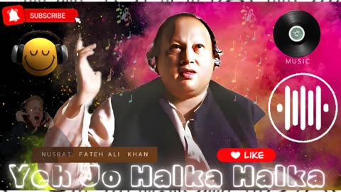 Yeh Jo Halka Halka: Mesmerizing Performance by Nusrat Fateh Ali Khan